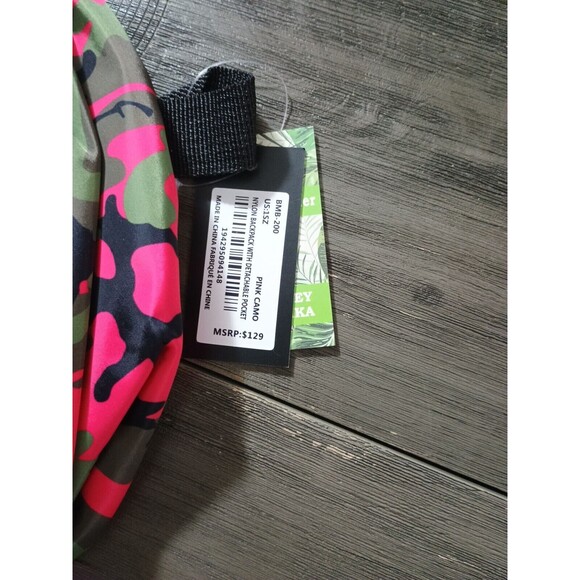 Badgley Mischka Nylon Pink Camo Backpack School NWT Removable Fanny pack main image 4